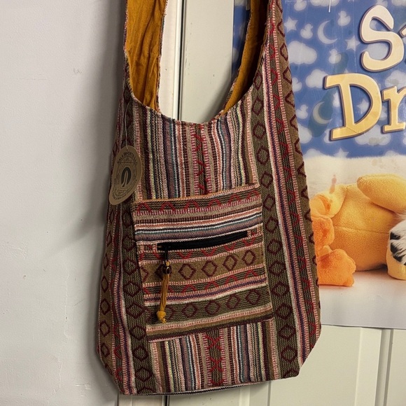 kala imports llc Handbags - Colorful Striped Shoulder Bag